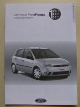 Ford Fiesta 1st Preisliste Dezember 2001