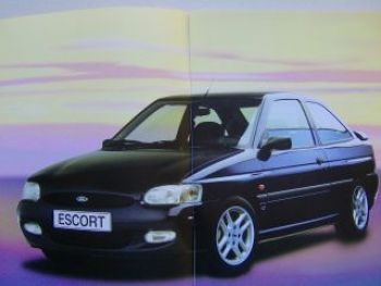 Ford Escort Styling og Udstyr Dänemark Prospekt Arpil 1997