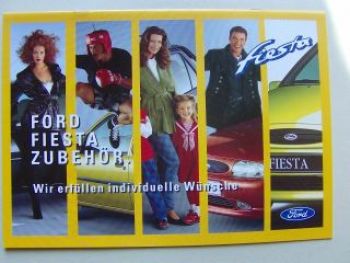 Ford Fiesta Zubehör Prospekt Januar 1996 NEU