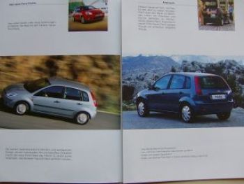 Ford Fiesta Prospekt Poster November 2002 NEU