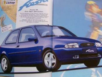 Ford Fiesta GT Prospekt Januar 1997 +Preisliste NEU