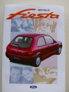 Ford Fiesta Prospekt Februar 1996 +Ghia +Preisliste