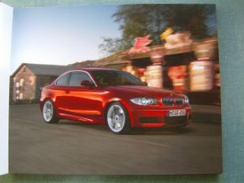 BMW Fotomappe Vorstellung 1er Coupe E82 intern NEU 2007