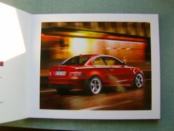 BMW Fotomappe Vorstellung 1er Coupe E82 intern NEU 2007