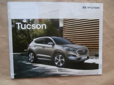 Hyundai Tucson Typ TL Classic Trend Style Premium Februar 2017 +Preisliste