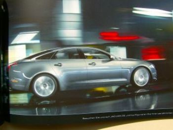 Jaguar XJ-Kollektion Prospekt Januar 2010 +Preise Juli 2009 X351