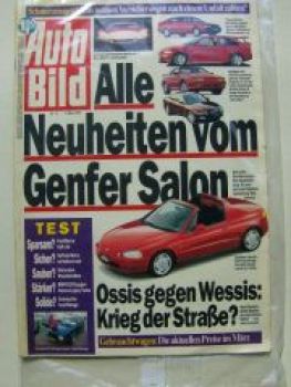 Auto Bild 10/1992 BMW 525iX E34,Sierra CLX 16i,Legacy Turbo