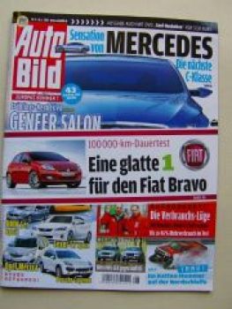 Auto Bild 8/2010 Fiat Bravo Dauertest,Bufore MK6,H3,Infiniti M