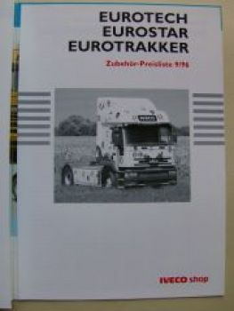 Iveco Eurotech Eurostar Eurotrakker Shop Zubehör Prospekt