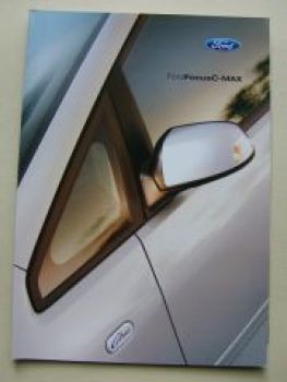 Ford Focus C-Max Prospekt Januar 2005 NEU