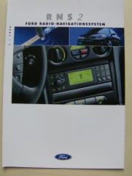 Ford RNS 2 Radio-Navigationssystem Prospekt Februar 1999