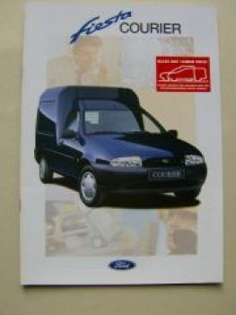 Ford Fiesta Courier Prospekt August 1997