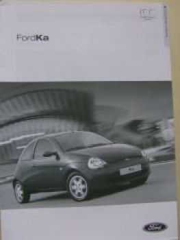 Ford Ka Februar 2003 NEU