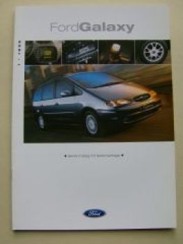 Ford Galaxy Prospekt Mai 1999 +Ghia +Technik