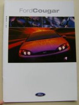 Ford Cougar Prospekt September 1999 +Preisliste