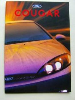 Ford Cougar Prospekt +Preisliste Niederlande Dezember 1998
