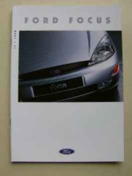 Ford Focus Prospekt September 1998 +Ghia