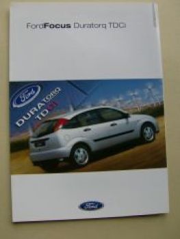 Ford Focus Duratorq TDCI Prospekt Mai 2001