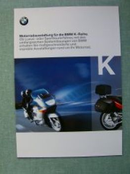 BMW Motorradausstattung K-Reihe 1998 NEU