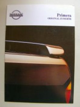 Nissan Primera Original-Zubehör Prospekt Mai 1991