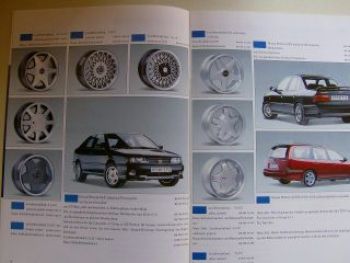 Nissan Primera Original-Zubehör Prospekt Mai 1991