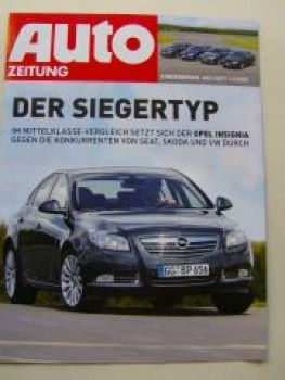 Auto Zeitung 11/2009 Opel Insignia 2.0CDTi Seat Exeo 20TDI