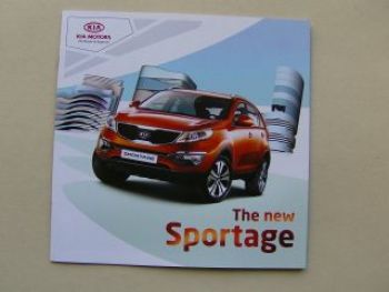 Kia Sportage neues Modell Flyer Oktober 2000 NEU