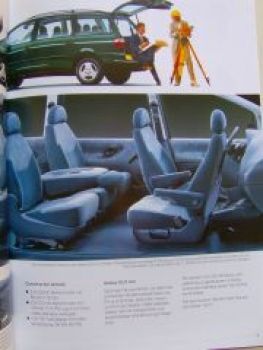 Ford Galaxy Prospekt Juli 1996 NEU