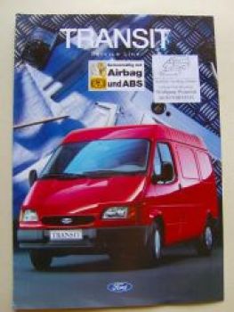 Ford Transit Service Line Prospekt Juli 1996 NEU