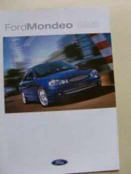 Ford Mondeo ST200 Prospekt Dezember 1999 +Preisliste