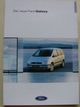 Ford Galaxy +Ghia Prospekt Januar 2001 NEU