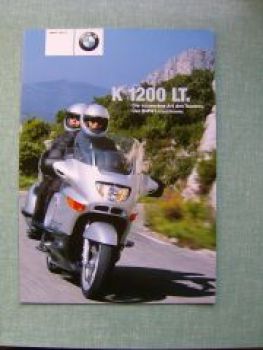 BMW Motorrad K 1200 LT Prospekt 2001 NEU