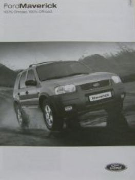 Ford Maverick August 2001 NEU
