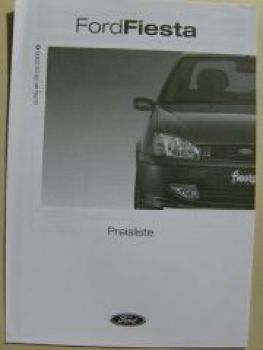 Ford Fiesta Februar 2000 NEU