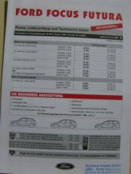 Ford Focus Futura Dezember 1999 NEU