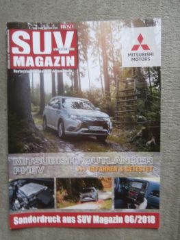 SUV Magazin 6/2018 Mitsubishi Outlander PHEV