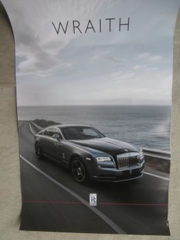 Rolls-Royce Original Wraith Verkaufsraumposter 46x68cm Rarität