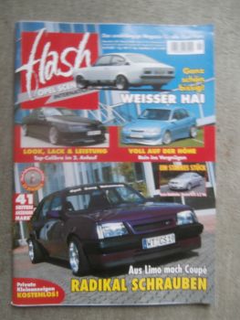 flash Opel Scene International 9/2002 Ascona C Fließheck,Vectra B,Calibra,Vecra GTS 3.2 V6,Kadett C,Rekord B 1500 Limousine