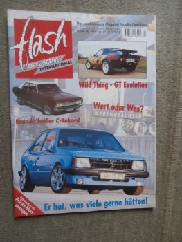 flash Opel Scene International 4/1996 Kadett D, Rekord C,GT,Kadett Caravan 2.4E,