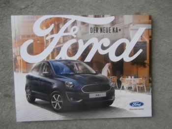 Ford Ka+ Trend Black&White Active Prospekt April 2018