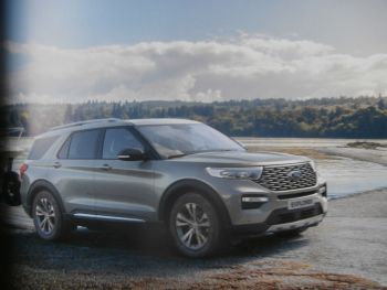 Ford Explorer 3.0l EcoBoost (PHEV) Prospekt August 2019