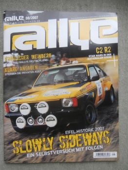 rallye magazin 8/2007 Rückblick Eifel Historic Rallye Part 2007