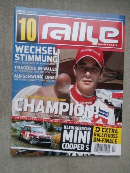 rallye Das Magazin 10+11/2005 Mini Cooper S,1. Walhalla Rallye