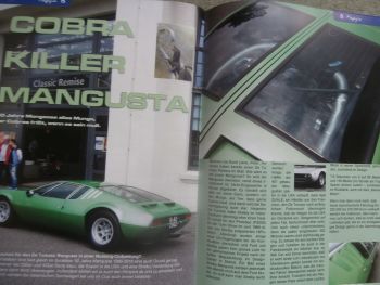 Mustang Inside Club Germany Clubzeitung 2/2016 70er T-5 Transam, Mustang Hardtop 1972,GT350,De Tomaso Mangusta