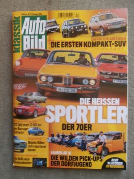 Auto Bild klassik 12/2019 Vergleich BMW 3.0CSI E9 vs. Montreal vs. Dino 246GT vs. 911 Carrera 2.7 vs. 450SLC R107,