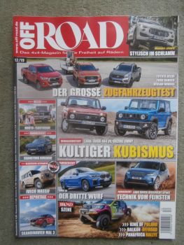 off road 12/2019 Lada Taiga 4x4 vs. Suzuki Jimny,Toyota Hilux vs. Ranger vs. Navara,Maserati Levante,