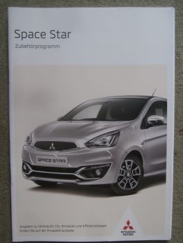 Mitsubishi Space Star Zubehörprogramm Katalog Juli 2019