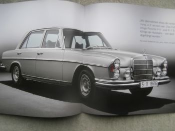 Mercedes Benz Classic S-Klasse W07 W142 W187 W180 W111 W100 W108 W116 W126 W140 W220 W221 & W221 Prospekt