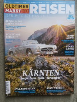 Oldtimer Markt Edition Reisen 2018 Kärnten Berge Seen Pässe Kurvenspass,Ford Speester,280SW W108,Wartburg,190SL,BMW R69S