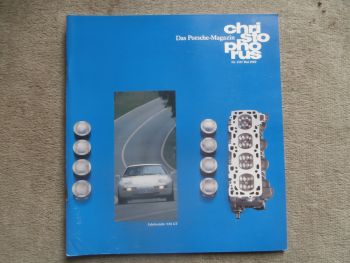 christophorus magazin Mai 1989 Nr.218 928 GT,944 S2 Cabrio,Typ356,944 turbo Cup